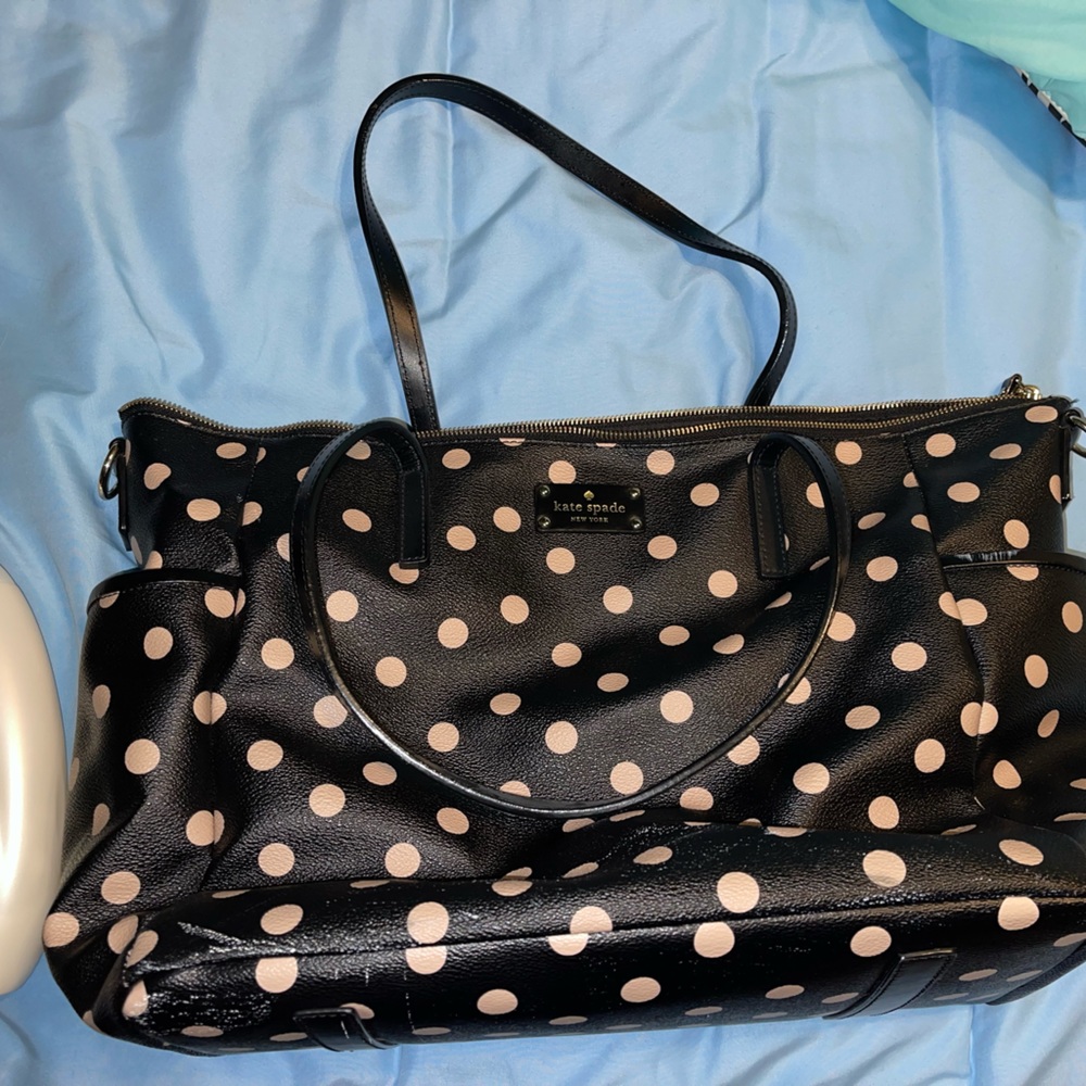 Kate Spade Polka Dot Diaper Bag